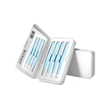 XIAOTIANLAI High Precision Eyebrow Tweezers, Fake Eyelash Curler For Trimming Facial Hair, Small Tweezers For Eyebrows