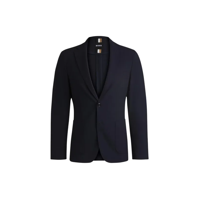 HUGO BOSS Business Suit Coat Men's Dark Blue-0