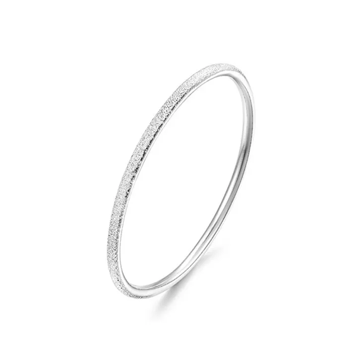FUSSEM S999 Fine Silver Bangles Women's-0