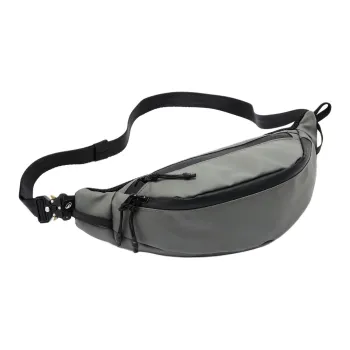 DECATHLON Polyester Fanny Pack Unisex Dark Gray