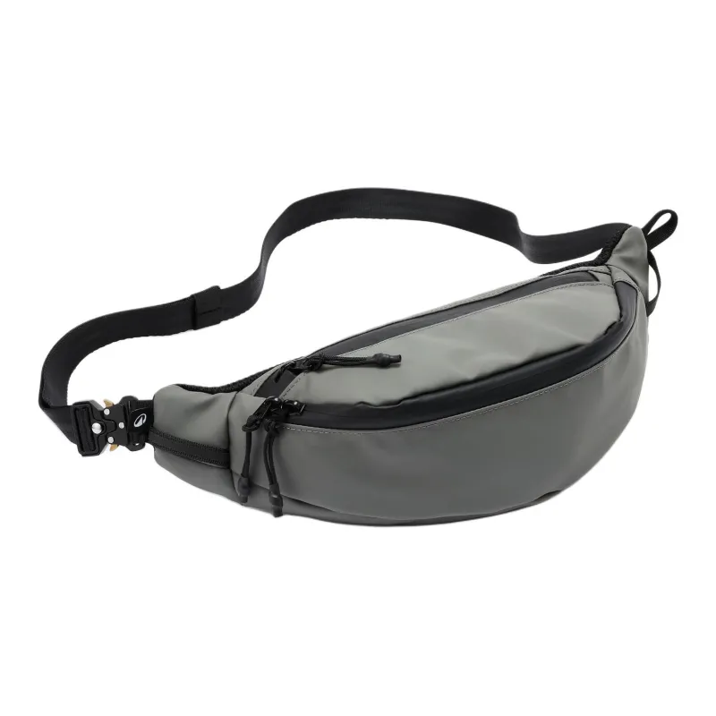 DECATHLON Polyester Fanny Pack Unisex Dark Gray-0