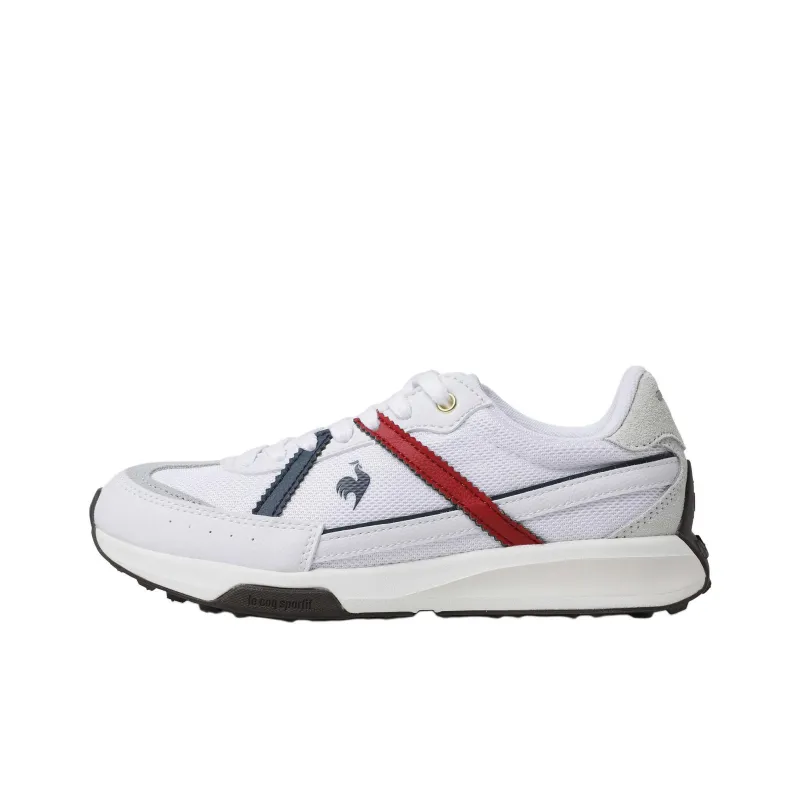 Le Coq Sportif Anti Slip Wear Resistant Low Top Casual Shoes Unisex White-0