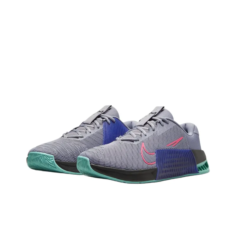 Nike Metcon 9 Anti Slip Wear Resistant Low Top Training Shoes Men's Gray-2