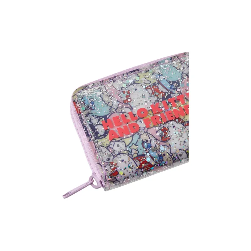 ZARA Sanrio/Sanrio Collaboration Thermoplastic Polyurethane Wallet Regular Kids' Light Beige Yellow-3