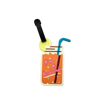 RUYISHI PVC Luggage Tag Unisex Yellow