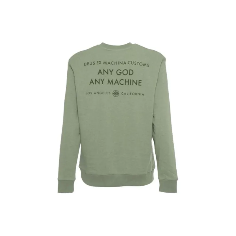 Deus Ex Machina Sweater Men's Green-1