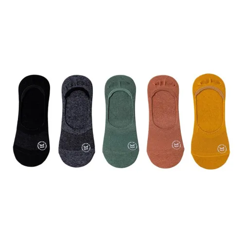 MIIOW No-Show Socks Men's 5 Pack
