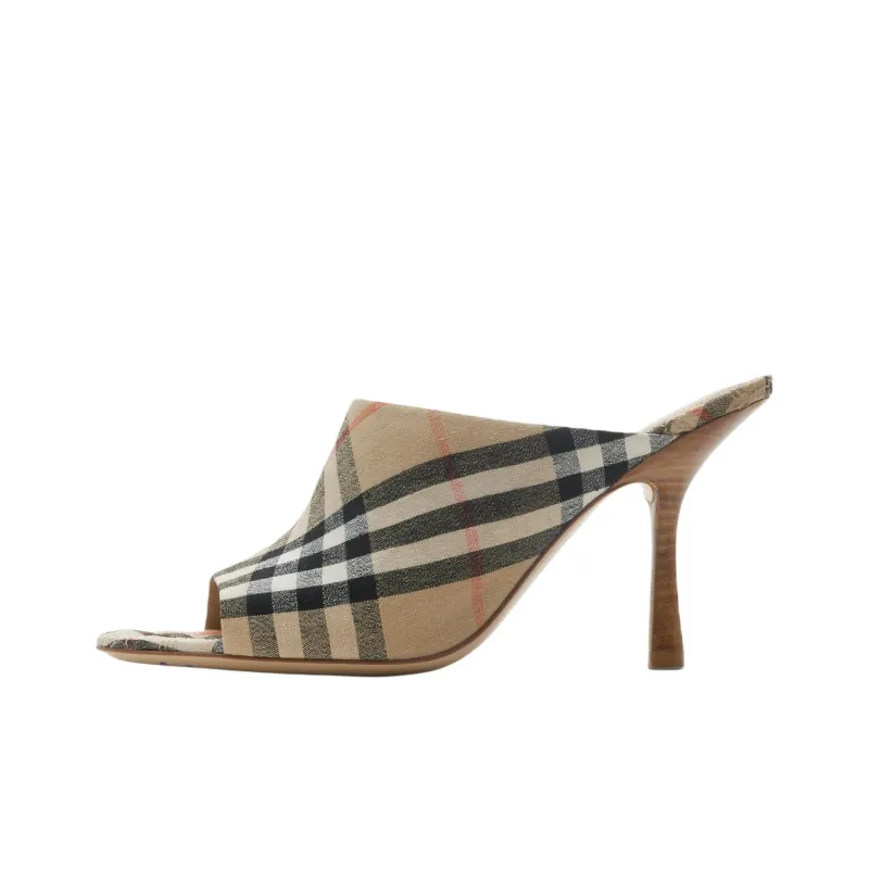 Burberry Slide Slippers 9cm Women's Sand-0