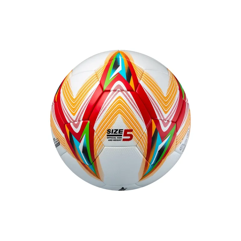 Star Size 5 Soccer PU Seamless Thermal bonding Unisex Red Yellow-5
