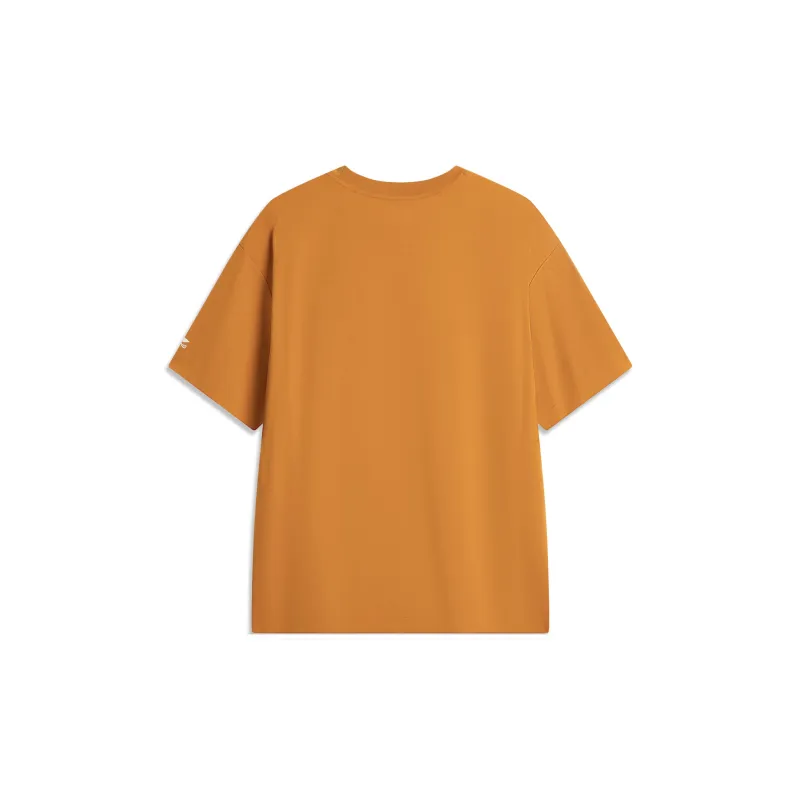 LiNing Sports Life Collection T Shirt Unisex Pear Brown-1
