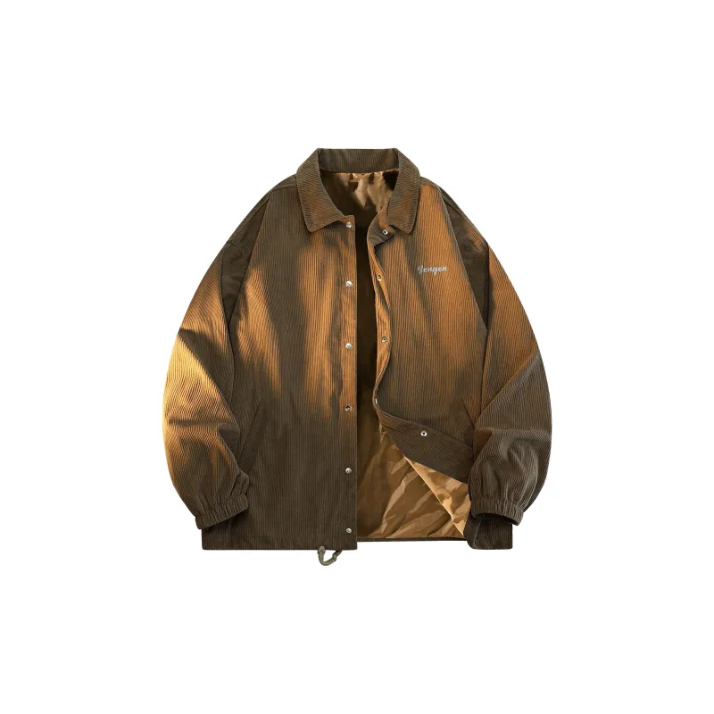BENGEN Jackets Coats Unisex Black-5