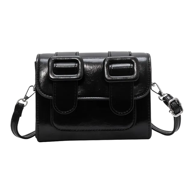 Jade En Plus PU Shoulder Bag Crossbody Bag Regular Women's Pearl White/Elegant Black/Girly Pink/Moonlight Silver-5