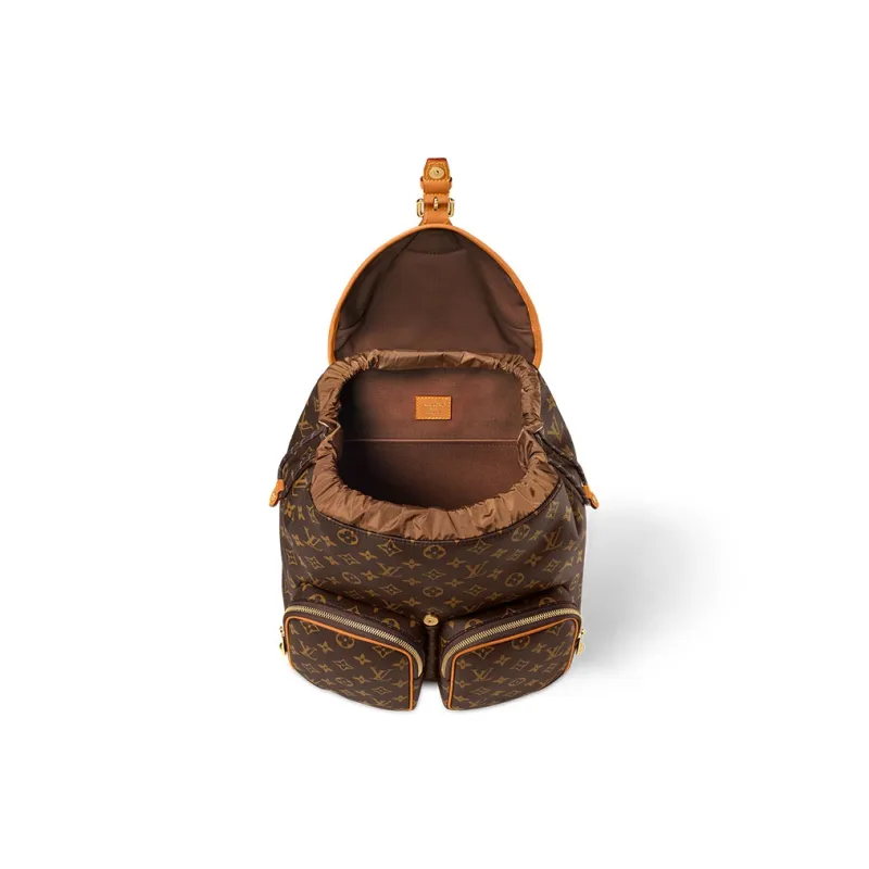 LOUIS VUITTON Montsouris Cargo Backpack Monogram-3