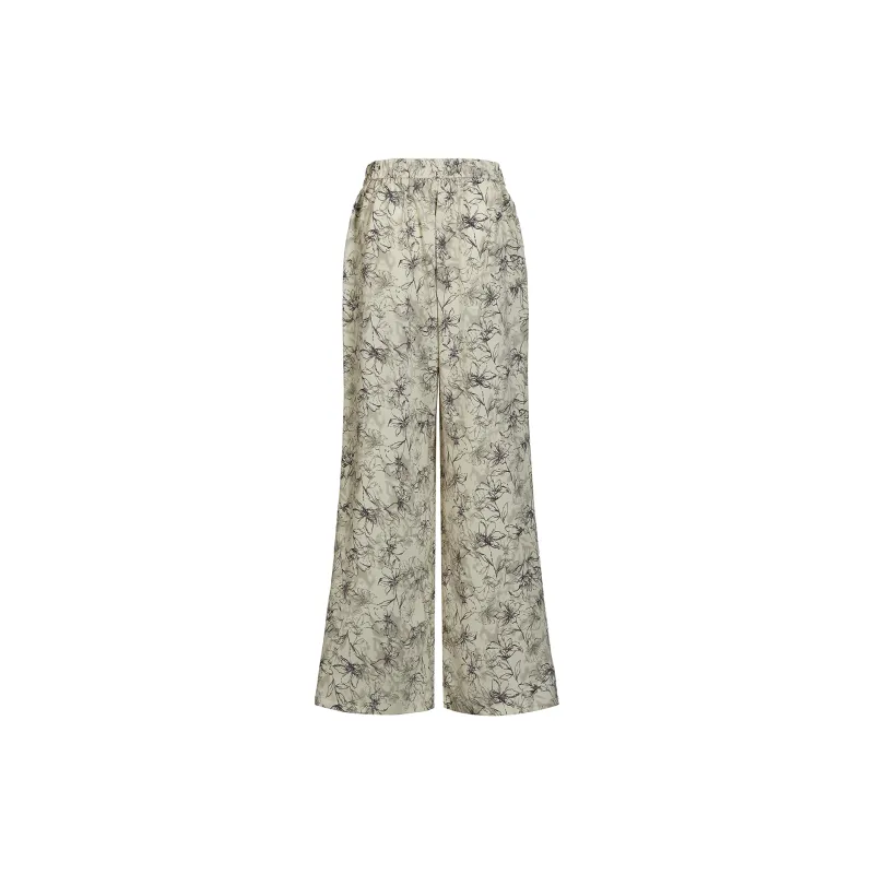 MTHE Casual Pants Women's White-1