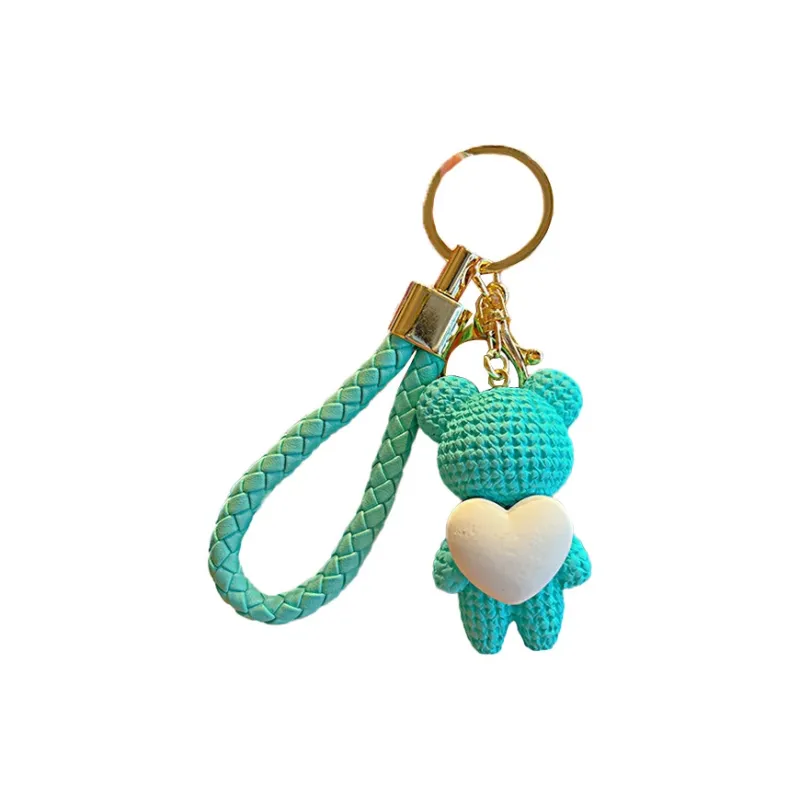 Yi Bu Kang PVC KeyName Refined Internet-Famous Cute Pendant Backpack Charm Car Chain Unisex-10