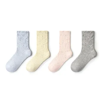 Primeet Mid Calf Socks Women's 4 Pack