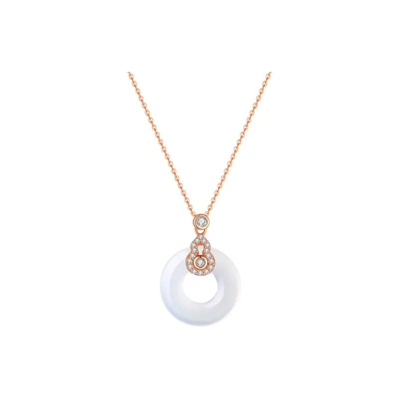 Shang Qianyi Chalcedony Necklaces Women's-3