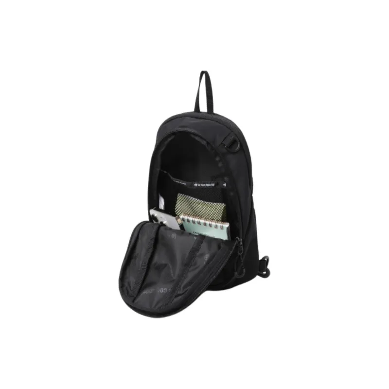 Le Coq Sportif Nylon Shoulder Bag Unisex Black-3