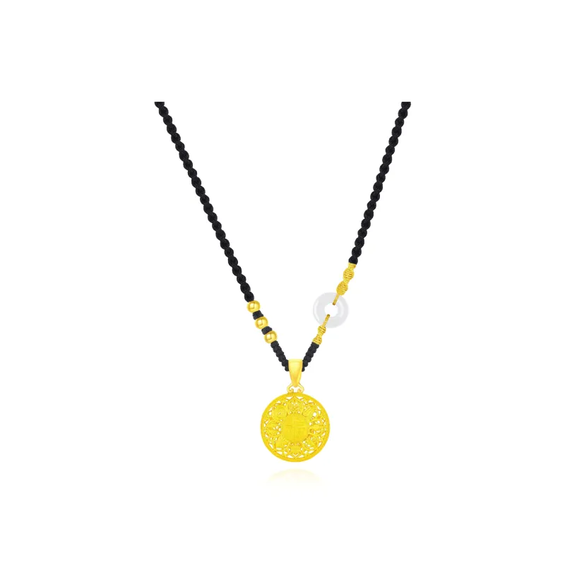 Tkb Peaceful Buckle Pendant Blessing Peaceful Necklaces Unisex-0