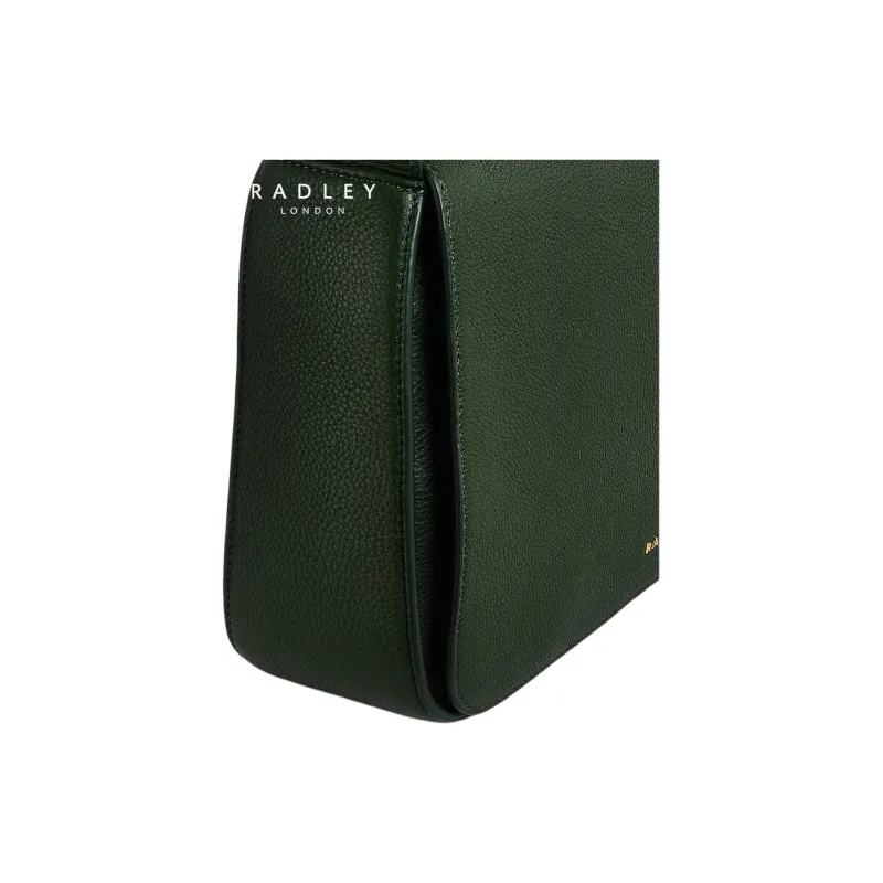 RADLEY Cow Leather Crossbody Bag Shoulder Bag Medium Size Women's Green-5