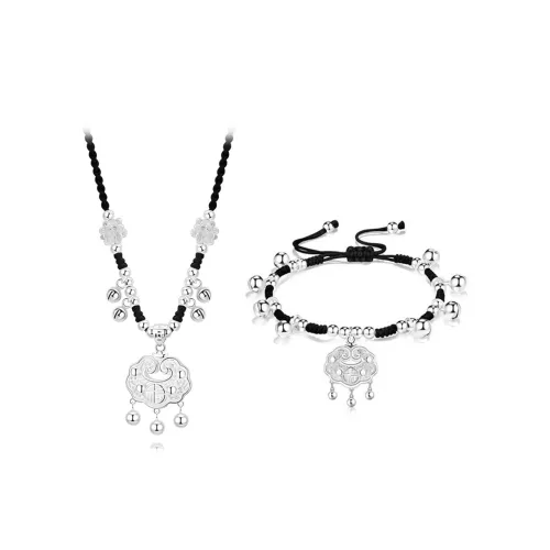 Muyan S999 Fine Silver Necklaces Women's