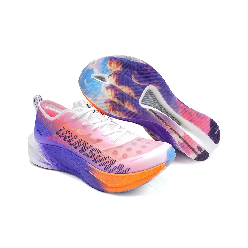 IRUNSVAN Running Shoes Unisex Grape Light Blue Purple-7