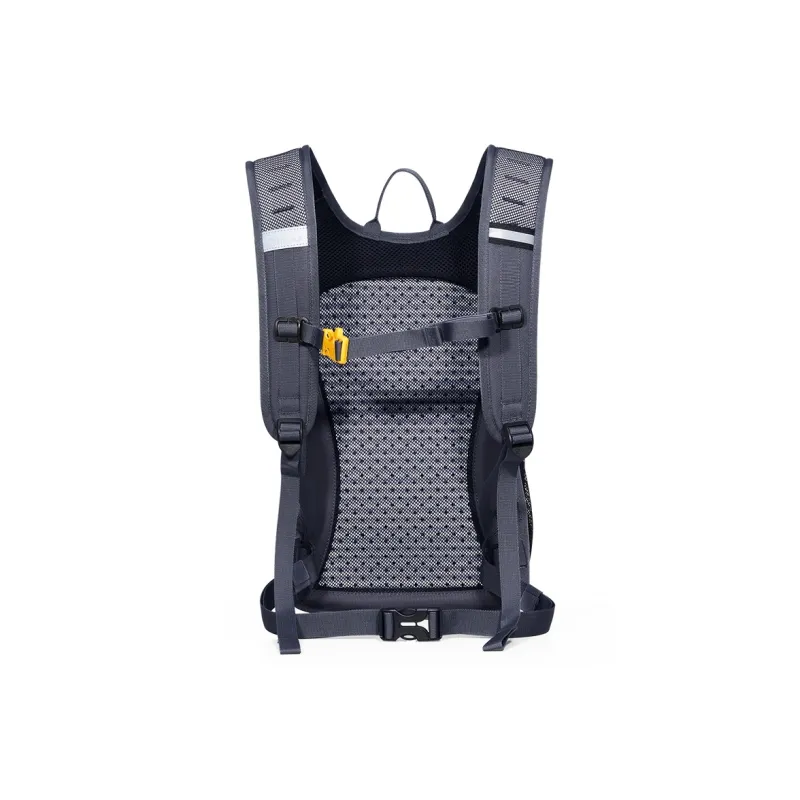 OIWAS Fabric Backpack Unisex Black/Dark Blue/Dark Gray-14