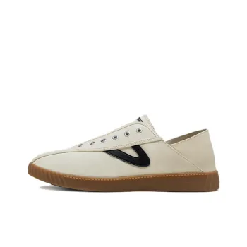 TRETORN Nylite Low Top Skateboard Shoes Unisex Beige White Black