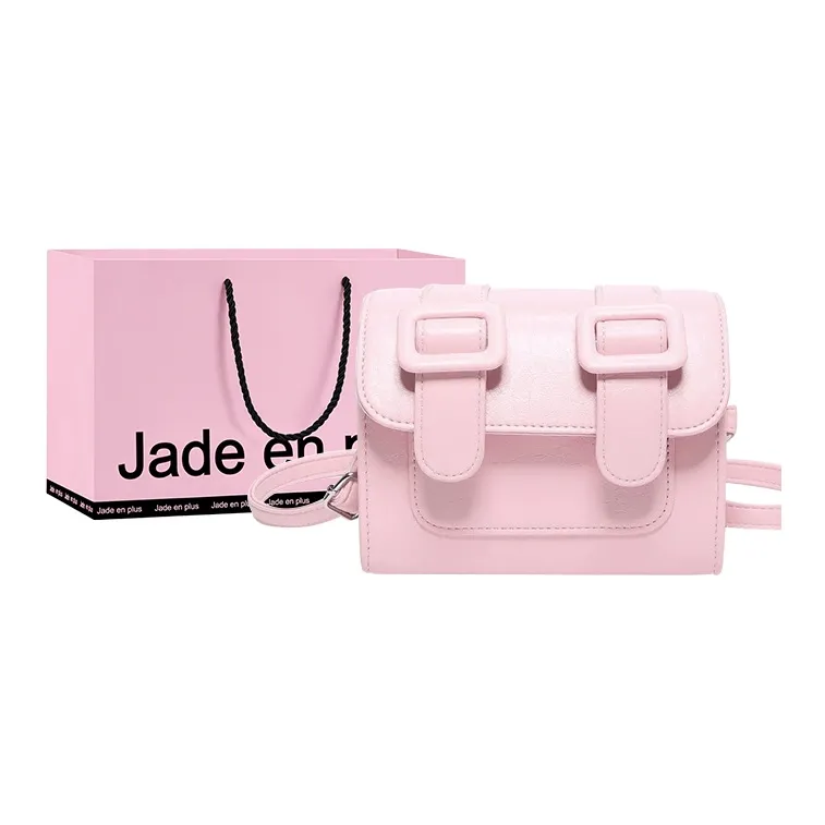 Jade En Plus PU Shoulder Bag Crossbody Bag Regular Women's Pearl White/Elegant Black/Girly Pink/Moonlight Silver-11