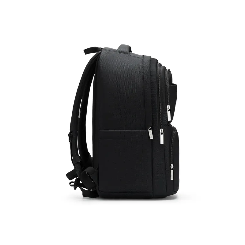 OIWAS Fabric Travel Backpack Laptop Bag Students Backpack Regular Unisex Black/Blue-4
