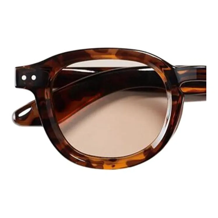 UNIQLO Round Sunglasses Unisex Tortoiseshell-2