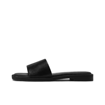 7or9 Rubber Sole Quiet Slip Resistant Cushioning Slide Slippers Women's