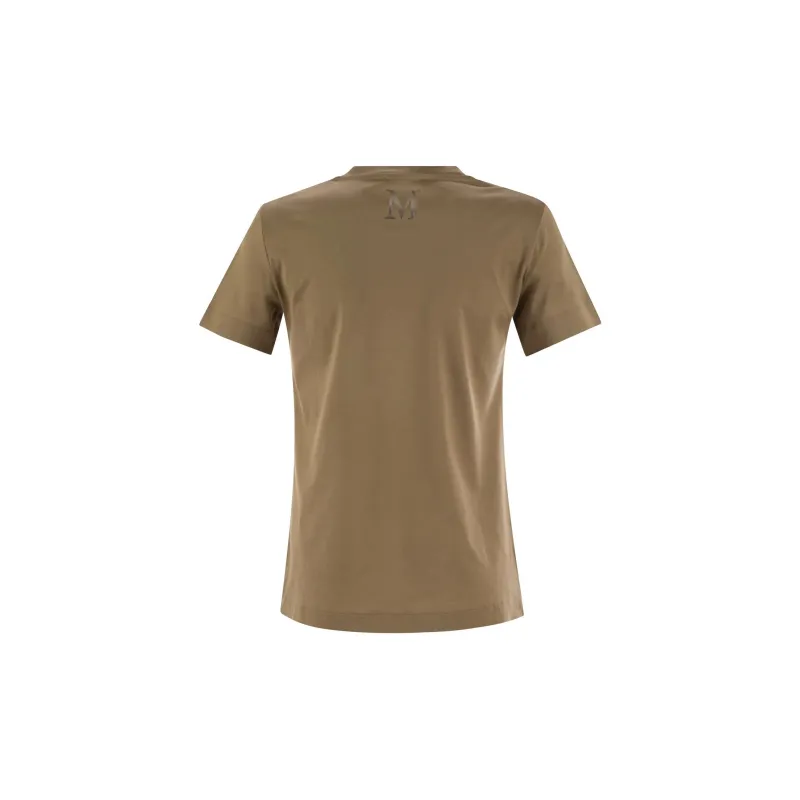 'S MAX MARA Lusso Crewneck Short Sleeved T Shirt-1