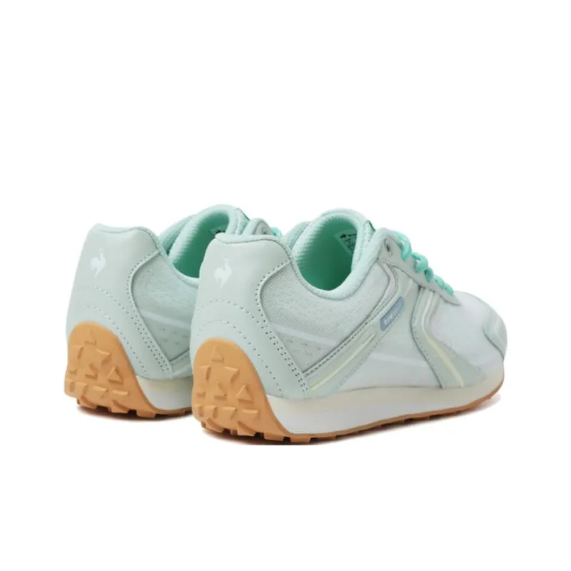 Le Coq Sportif Abrasion Resistant Slip Resistant Low Top Running Shoes Women's Green-2