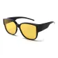 Black Frame with Night Vision Yellow Lens
