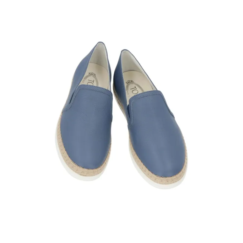 TOD'S Beanie Shoes Women's Blue-2