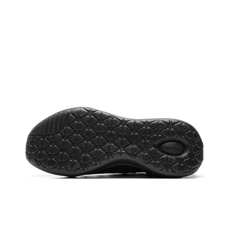 LiNing Cushioned Anti-Slip And Wear-Resistant Lightweight Low-Top Casual Shoes Men's Night Black-5