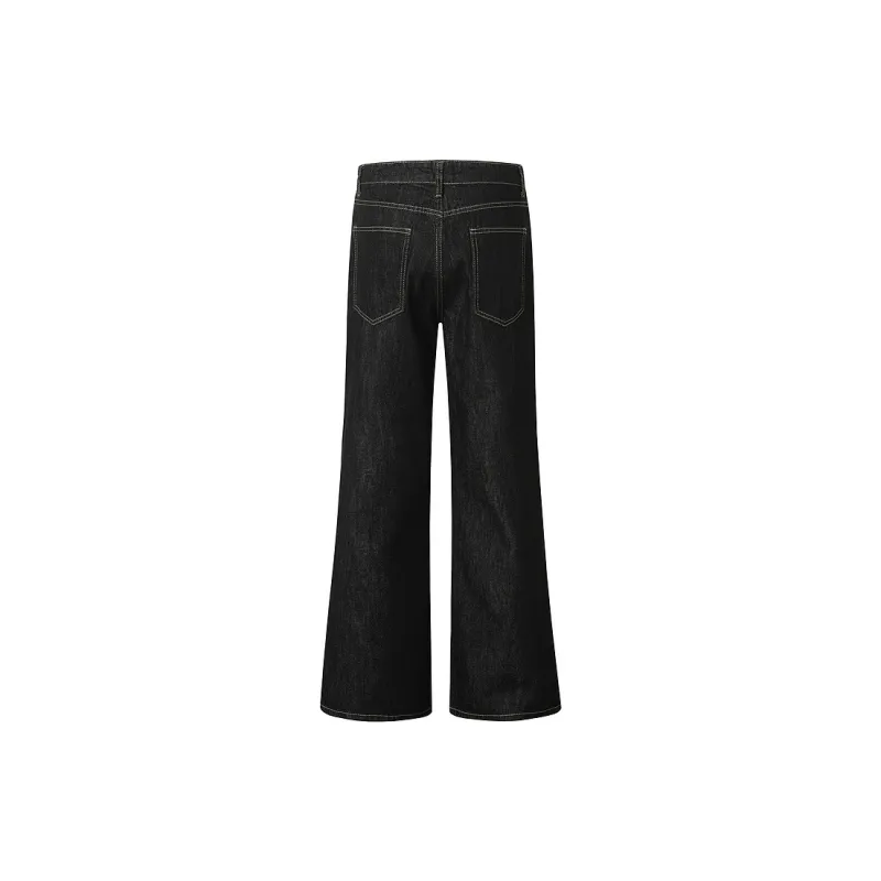 YUZHAOLIN Slimming Bootcut Pants Length Pants Unisex-3