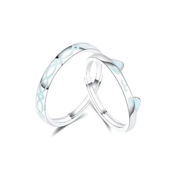 SECU Sterling Silver Rings Unisex