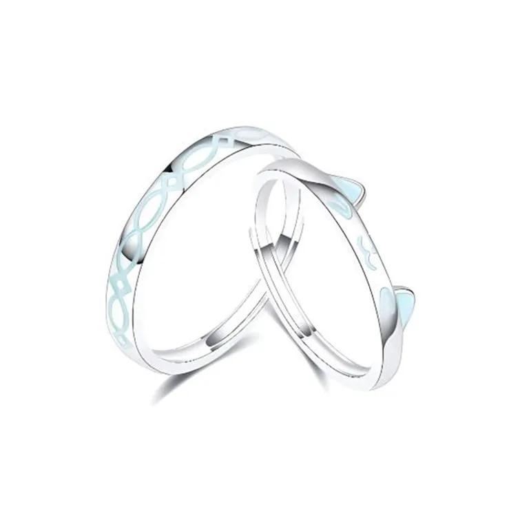 SECU Sterling Silver Rings Unisex-0