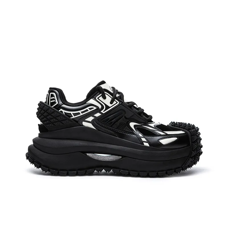 Ed Hardy Wear-Resistant Height Increasing Coverage Low-Top Chunky Sneakers Women's-6