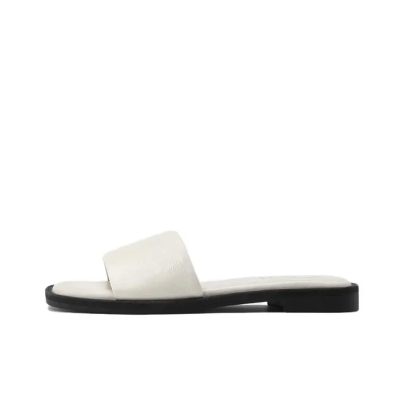 7or9 Rubber Sole Quiet Slip-Resistant Cushioning Slide Slippers Women's-0