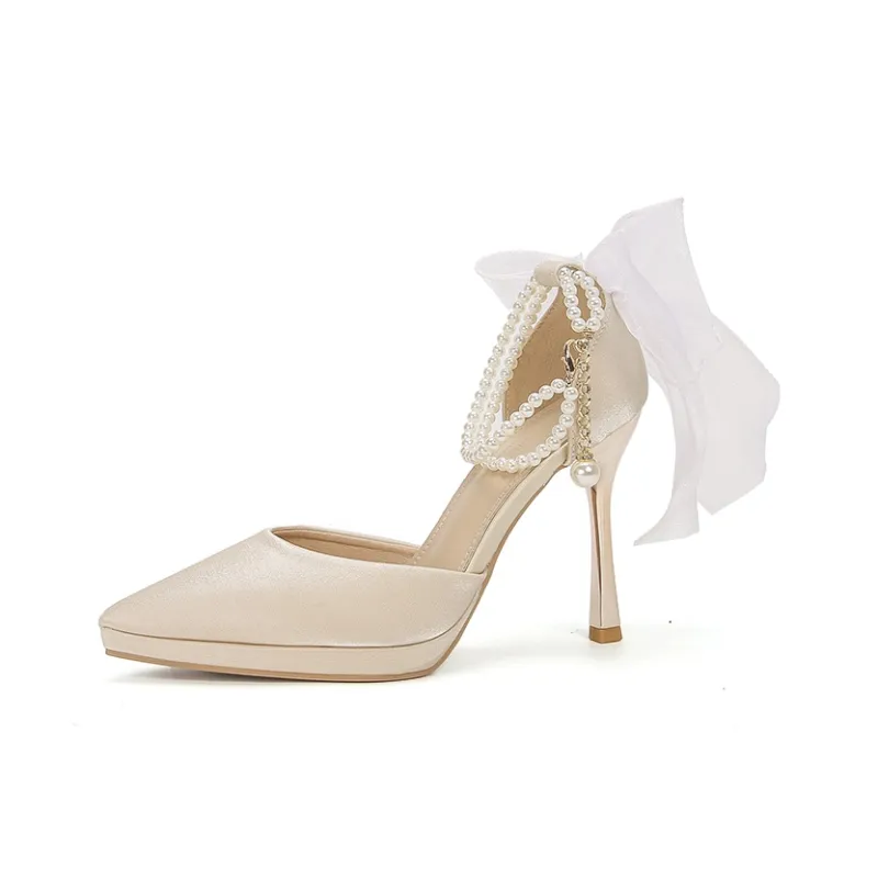 Zubumei Slim Heel High Heels Women's-6
