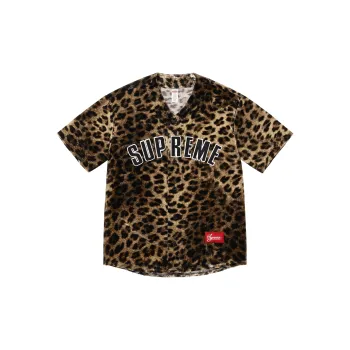 Supreme Velvet Baseball Jersey