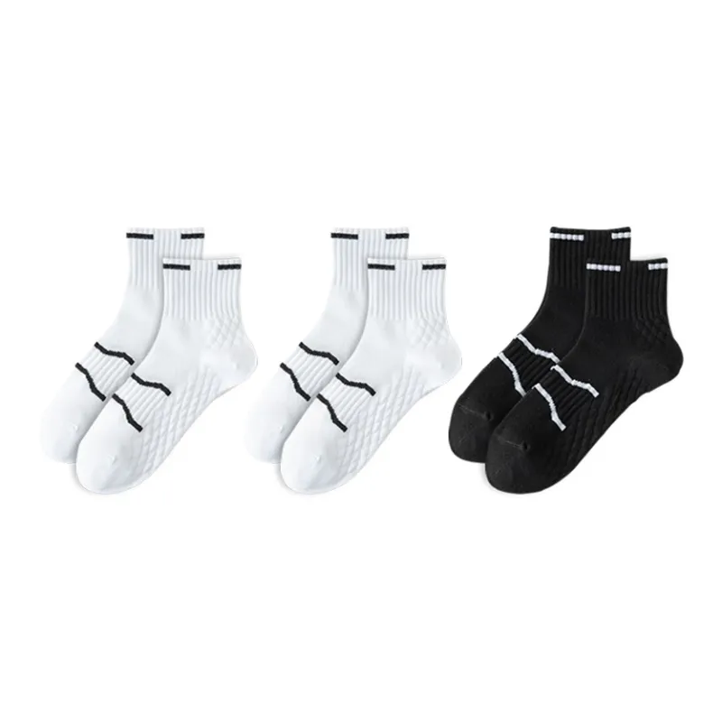 MADALLO Mid Calf Socks Men's Combo Set-0