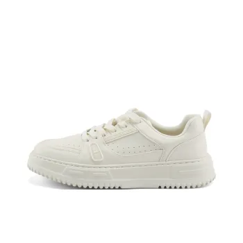 HLA Skateboard Shoes Men Low Top Bleached