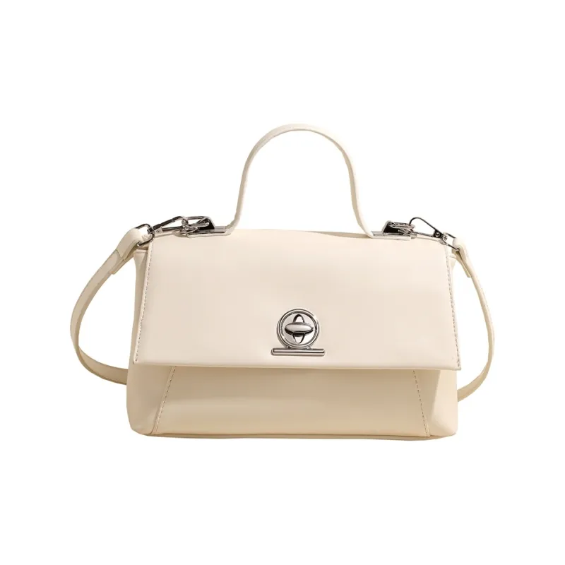 Yalu PU Handbag Women's Black/Light Brown/White/Khaki-15