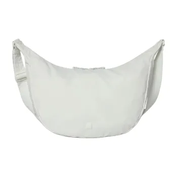 FILA Nylon Crescent Bag Shoulder Bag Unisex White