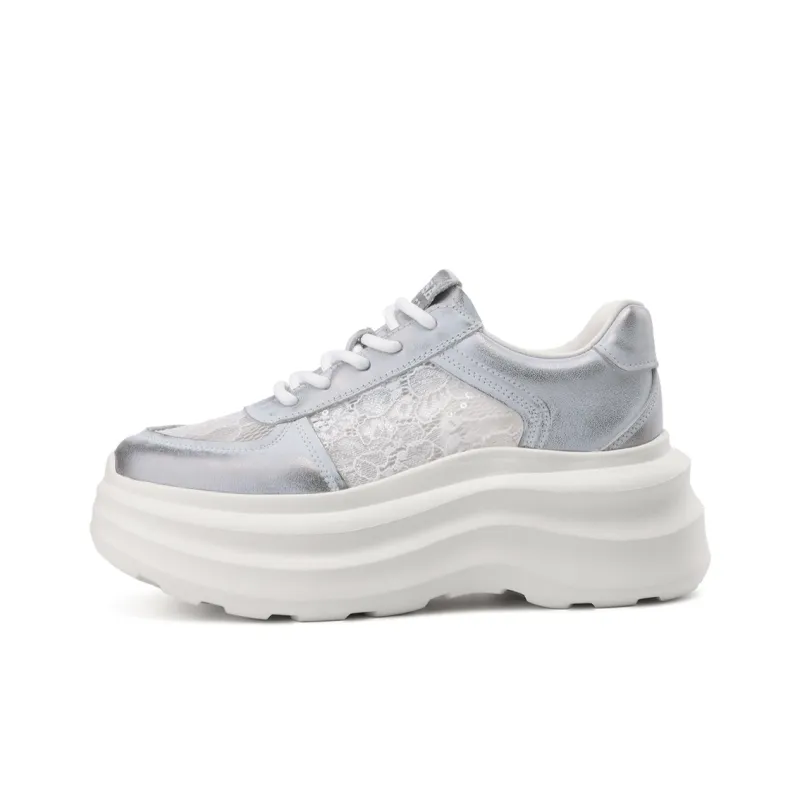 Rosa Bianca Lightweight Height Increasing Low-Top Casual Shoes Women's-14