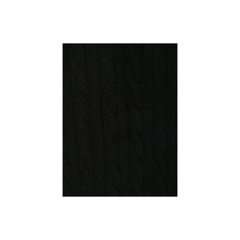 Polo Ralph Lauren Polo Polo Ralph Lauren Pony Embroidered Cable Knit Scarf-3